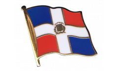 Flaggen-Pin Dominikanische Republik - 2 x 2 cm