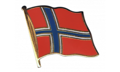 Flaggen-Pin Norwegen - 2 x 2 cm