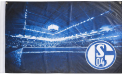 Zimmerflagge FC Schalke 04  - 90 x 140 cm