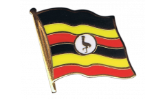 Flaggen-Pin Uganda - 2 x 2 cm