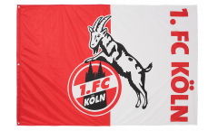 Hissflagge 1. FC Köln Logo - 120 x 180 cm
