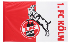 Flagge mit Hohlsaum 1. FC Köln - 100 x 150 cm