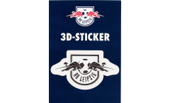 3D-Aufkleber RB Leipzig - 4,5 x 9 cm