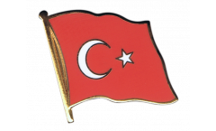Flaggen-Pin Türkei - 2 x 2 cm