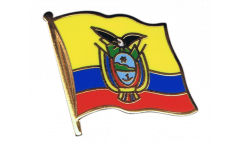 Flaggen-Pin Ecuador - 2 x 2 cm
