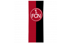 FC Nürnberg Logo rot-weiß Flagge Zimmerflagge Fahne 1 70 x 140 cm 