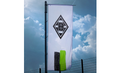 Hissflagge Borussia Mönchengladbach Streifen - 400 x 150 cm