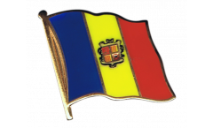 Flaggen-Pin Andorra - 2 x 2 cm