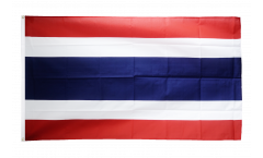 Thailand Stockflagge – 30 X 45 Cm, Polyester, Mit Holzstab