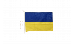 Bootsfahne Ukraine - 30 x 40 cm