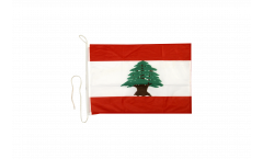 Bootsfahne Libanon - 30 x 40 cm
