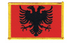 Aufnäher Albanien - 8 x 6 cm