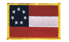 Aufnäher USA Stars and Bars 1861 - 8 x 6 cm