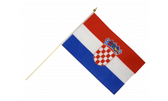 Stockflagge Kroatien - 10er Set - 30 x 45 cm