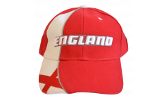 Cap / Kappe England St. George, rot-weiß, flag