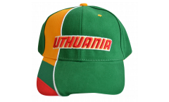 Cap / Kappe Litauen, grün-gelb, flag
