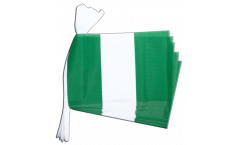 Fahnenkette Nigeria - 15 x 22 cm