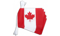 Fahnenkette Kanada - 15 x 22 cm