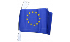 Fahnenkette Europäische Union EU - 15 x 22 cm