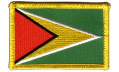 Aufnäher Guyana - 8 x 6 cm