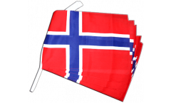 Fahnenkette Norwegen - 30 x 45 cm