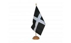 Balkonflagge Cornwall St. Piran – 90x150 Cm, Wetterfest & Mit 4 Metallösen