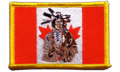 Aufnäher Kanada Indianer - 8 x 6 cm