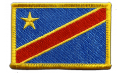 Aufnäher Demokratische Republik Kongo - 8 x 6 cm