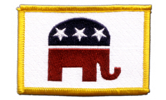 Aufnäher USA Republikaner Republicans - 8 x 6 cm