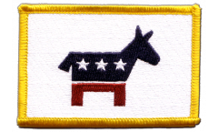 Aufnäher USA Demokraten Democrats - 8 x 6 cm