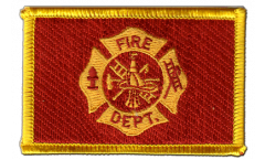 Aufnäher USA US Fire Department - 8 x 6 cm