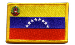 Aufnäher Venezuela 8 Sterne mit Wappen - 8 x 6 cm