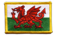 Aufnäher Wales - 8 x 6 cm