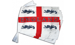 Fahnenkette England 4 Löwen - 30 x 45 cm
