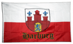 Flagge / Fahne Hamburg Altona NEU – 90 X 150 Cm – UV-beständig Für Garten, Balkon & Fan-Support
