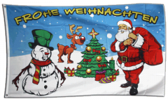 Weihnachtsdekorations-frohe Weihnacht-Fahnen-Flaggen-Couplet-Tür-Vorhang-Fahnen 