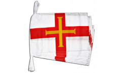 Fahnenkette Großbritannien Guernsey - 30 x 45 cm