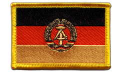 Aufnäher Deutschland DDR - 8 x 6 cm