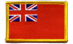 Aufnäher Großbritannien Red Ensign Handelsflagge - 8 x 6 cm
