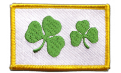 Aufnäher Irland Shamrock - 8 x 6 cm