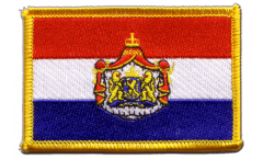 Aufnäher Niederlande mit Wappen - 8 x 6 cm