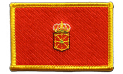 Aufnäher Spanien Navarra - 8 x 6 cm