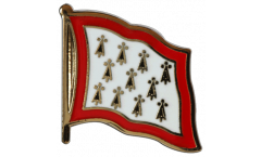 Flaggen-Pin Frankreich Limousin - 2 x 2 cm