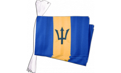 Fahnenkette Barbados - 15 x 22 cm