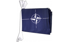 Fahnenkette NATO - 15 x 22 cm