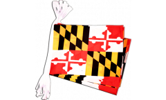 Fahnenkette USA Maryland - 15 x 22 cm