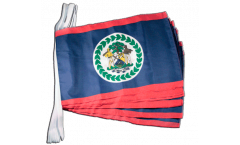 Fahnenkette Belize - 30 x 45 cm