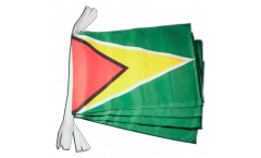 Fahnenkette Guyana - 30 x 45 cm