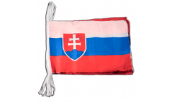 Fahnenkette Slowakei - 30 x 45 cm