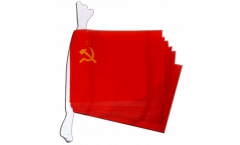 Fahnenkette UDSSR Sowjetunion - 15 x 22 cm
